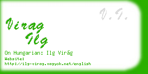 virag ilg business card